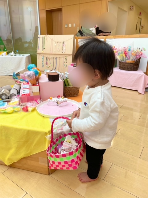 豊橋市　こども未来館ここにこ　子育てプラザ　おみせやさんごっこ