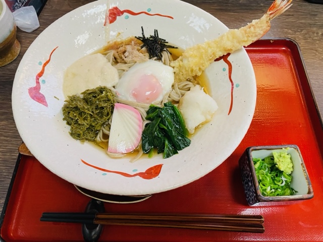 豊橋市　湯だまり蕎麦　庵　ふる舞い蕎麦