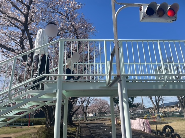 豊川市立交通児童遊園　歩道橋