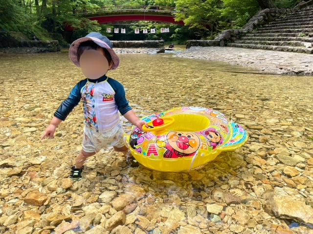 愛知県民の森　川遊び